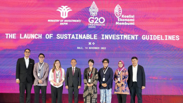 Kegiatan Perkenalan Kompendium G20 Bali & Peresmian Sustainable Investment Guidelines di Bali, Indonesia.